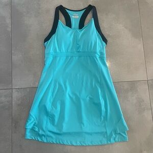 Fila Turquoise and Black Tennis Dress